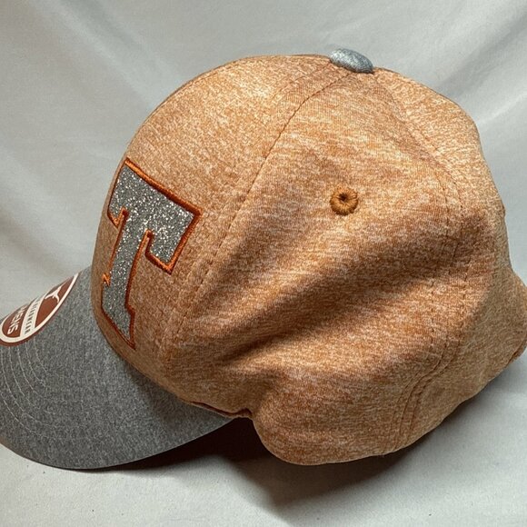 NWT University of Texas At Austin Orange Bedazzled Snapback Womens Baseball Cap - Picture 4 of 11